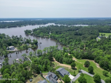 This picturesque property with a newly updated dock and new on Sound Golf Links at Albemarle Plantation in North Carolina - for sale on GolfHomes.com, golf home, golf lot