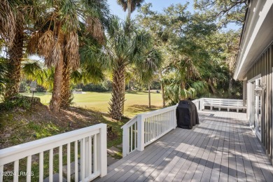 Come and enjoy this classic Fripp Cottage nestled quietly under on Ocean Point Golf Links in South Carolina - for sale on GolfHomes.com, golf home, golf lot