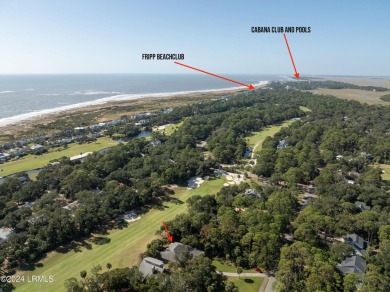 Come and enjoy this classic Fripp Cottage nestled quietly under on Ocean Point Golf Links in South Carolina - for sale on GolfHomes.com, golf home, golf lot