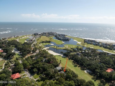 Come and enjoy this classic Fripp Cottage nestled quietly under on Ocean Point Golf Links in South Carolina - for sale on GolfHomes.com, golf home, golf lot