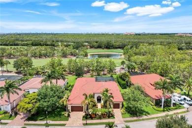 Enjoy the beautiful sunset over the 15th fairway of the Black on Tiburon Golf Club in Florida - for sale on GolfHomes.com, golf home, golf lot