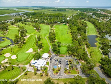 Come and enjoy this classic Fripp Cottage nestled quietly under on Ocean Point Golf Links in South Carolina - for sale on GolfHomes.com, golf home, golf lot