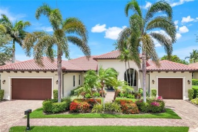Enjoy the beautiful sunset over the 15th fairway of the Black on Tiburon Golf Club in Florida - for sale on GolfHomes.com, golf home, golf lot