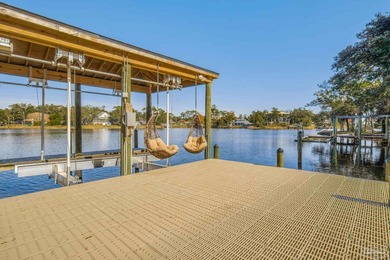 Have you ever dreamed of owning a true waterfront oasis on Pensacola Country Club in Florida - for sale on GolfHomes.com, golf home, golf lot