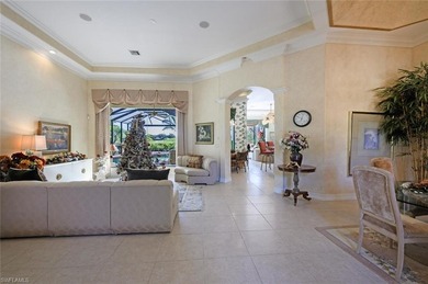 Regal in design and grand in proportion, this residence on Kensington Golf and Country Club in Florida - for sale on GolfHomes.com, golf home, golf lot