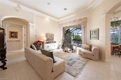 Regal in design and grand in proportion, this residence on Kensington Golf and Country Club in Florida - for sale on GolfHomes.com, golf home, golf lot