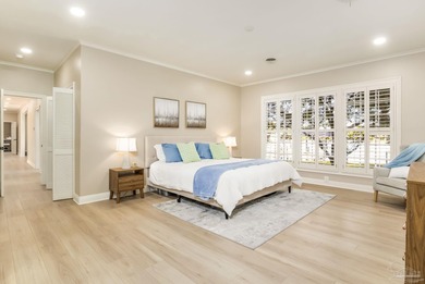 Have you ever dreamed of owning a true waterfront oasis on Pensacola Country Club in Florida - for sale on GolfHomes.com, golf home, golf lot