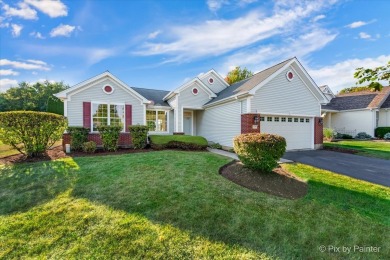 Step into this well-cared-for Mackinac model, freshly painted on Whisper Creek Golf Club in Illinois - for sale on GolfHomes.com, golf home, golf lot