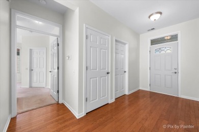 Step into this well-cared-for Mackinac model, freshly painted on Whisper Creek Golf Club in Illinois - for sale on GolfHomes.com, golf home, golf lot