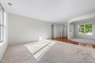 Step into this well-cared-for Mackinac model, freshly painted on Whisper Creek Golf Club in Illinois - for sale on GolfHomes.com, golf home, golf lot