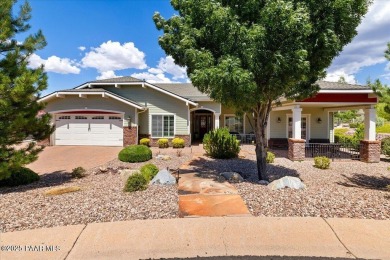 Welcome to this stunning single-level home nestled in The Dells on Prescott Lakes Golf and Country Club in Arizona - for sale on GolfHomes.com, golf home, golf lot