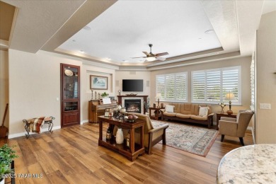Welcome to this stunning single-level home nestled in The Dells on Prescott Lakes Golf and Country Club in Arizona - for sale on GolfHomes.com, golf home, golf lot