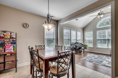 Versatility is the key to this beautiful, traditional two-story on TPC of Myrtle Beach in South Carolina - for sale on GolfHomes.com, golf home, golf lot