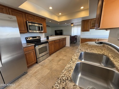 Golf Course Living in Sun City! Welcome to 10416 W Prairie Hills on Sun City Lakes West and East in Arizona - for sale on GolfHomes.com, golf home, golf lot