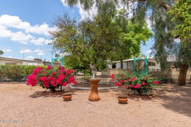 2 bedroom 1.5 bath home on a Cul-de-sac with a fenced  in back on Fountain of the Sun Country Club in Arizona - for sale on GolfHomes.com, golf home, golf lot