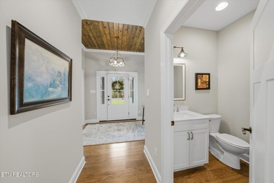 Better than new and truly turnkey, this exceptional ZERO-ENTRY on Toqua Golf Course - Loudon County in Tennessee - for sale on GolfHomes.com, golf home, golf lot