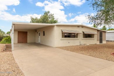 2 bedroom 1.5 bath home on a Cul-de-sac with a fenced  in back on Fountain of the Sun Country Club in Arizona - for sale on GolfHomes.com, golf home, golf lot