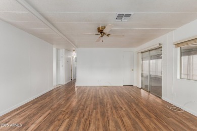 2 bedroom 1.5 bath home on a Cul-de-sac with a fenced  in back on Fountain of the Sun Country Club in Arizona - for sale on GolfHomes.com, golf home, golf lot