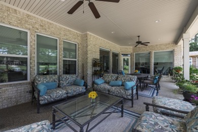 LIKE NEW built in 2022. Awesome view of Diamante 17 green, pond on Diamante Golf and Country Club in Arkansas - for sale on GolfHomes.com, golf home, golf lot