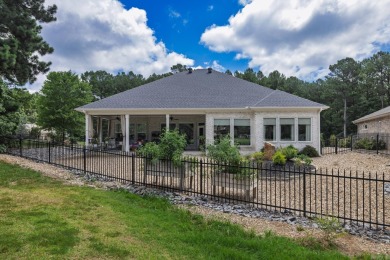 LIKE NEW built in 2022. Awesome view of Diamante 17 green, pond on Diamante Golf and Country Club in Arkansas - for sale on GolfHomes.com, golf home, golf lot