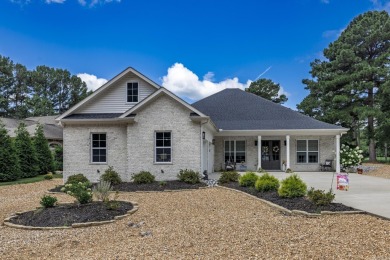 LIKE NEW built in 2022. Awesome view of Diamante 17 green, pond on Diamante Golf and Country Club in Arkansas - for sale on GolfHomes.com, golf home, golf lot