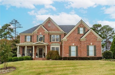 STUNNING 3 SIDES BRICK EXECUTIVE HOME LOCATED IN THE HIGHLY on Hamilton Mill Golf Club in Georgia - for sale on GolfHomes.com, golf home, golf lot