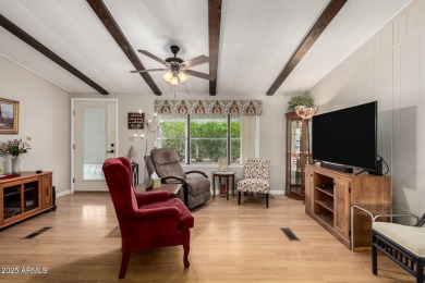 Great   updated  and partially furnished 2 bedroom 2 bath home on Fountain of the Sun Country Club in Arizona - for sale on GolfHomes.com, golf home, golf lot