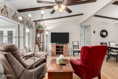 Great   updated  and partially furnished 2 bedroom 2 bath home on Fountain of the Sun Country Club in Arizona - for sale on GolfHomes.com, golf home, golf lot