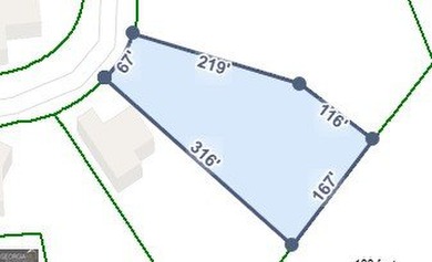 Build your dream home on this beautiful homesite located at 173 on Currahee Golf Club in Georgia - for sale on GolfHomes.com, golf home, golf lot