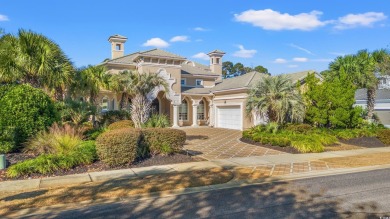 What a splendid showpiece!  This former model home is one of the on Grande Dunes Golf Club in South Carolina - for sale on GolfHomes.com, golf home, golf lot