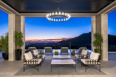 This newly built Modern Mediterranean Estate has been uniquely on Silverleaf Golf Club in Arizona - for sale on GolfHomes.com, golf home, golf lot