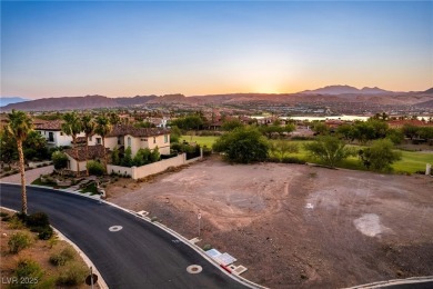 Golf Course & Lake View Estate Lot in Guard-Gated Lake Las Vegas on South Shore At Lake Las Vegas in Nevada - for sale on GolfHomes.com, golf home, golf lot