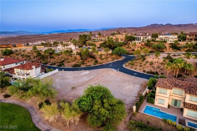 Golf Course & Lake View Estate Lot in Guard-Gated Lake Las Vegas on South Shore At Lake Las Vegas in Nevada - for sale on GolfHomes.com, golf home, golf lot