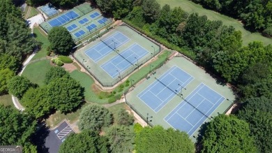 This custom-built home sits on a roundabout cul-de-sac nestled on Hampton Golf Village in Georgia - for sale on GolfHomes.com, golf home, golf lot