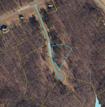 The lot is gently sloped and easy to walk. This oversize lot is on The Waterfront Country Club in Virginia - for sale on GolfHomes.com, golf home, golf lot