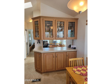 REDUCED!! This is a lovely furnished park model with one of the on 3 Parks Fairways in Arizona - for sale on GolfHomes.com, golf home, golf lot