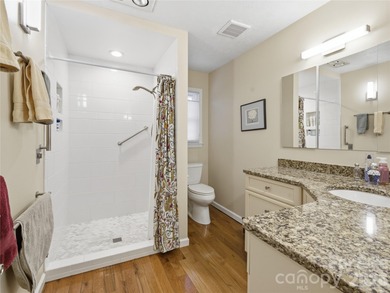 Ground-level condo offering a peaceful golf course view. The on Hendersonville Country Club in North Carolina - for sale on GolfHomes.com, golf home, golf lot