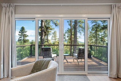Live at the Top of the Pines in this rare mountain retreat on Pinetop Lakes Country Club in Arizona - for sale on GolfHomes.com, golf home, golf lot