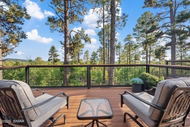 Live at the Top of the Pines in this rare mountain retreat on Pinetop Lakes Country Club in Arizona - for sale on GolfHomes.com, golf home, golf lot