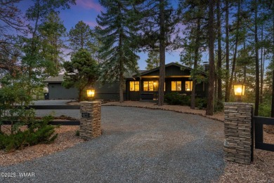 Live at the Top of the Pines in this rare mountain retreat on Pinetop Lakes Country Club in Arizona - for sale on GolfHomes.com, golf home, golf lot