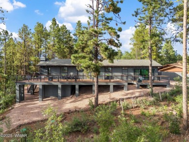 Live at the Top of the Pines in this rare mountain retreat on Pinetop Lakes Country Club in Arizona - for sale on GolfHomes.com, golf home, golf lot