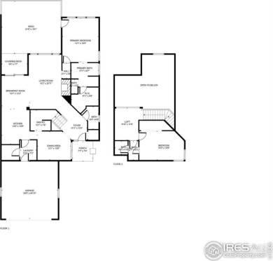 This stunning corner townhome backs to green space and offers a on Pelican Lakes Golf and Country Club in Colorado - for sale on GolfHomes.com, golf home, golf lot