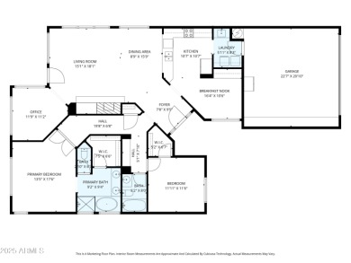 This beautiful 2 bedroom, 2 bathroom with Bonus/Office area on Terravita Golf and Country Club in Arizona - for sale on GolfHomes.com, golf home, golf lot