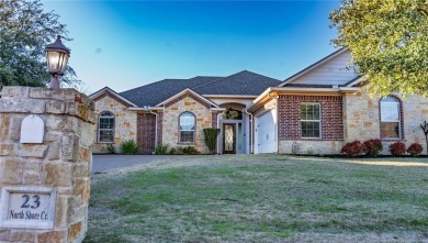 Stunning Custom Home in North Shore Gated Community with Pond on The Lake Country Club - Lake Waco in Texas - for sale on GolfHomes.com, golf home, golf lot