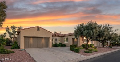 Welcome to this exceptional POOL & SPA Home on a PRIME Lot in on Corte Bella Golf Club in Arizona - for sale on GolfHomes.com, golf home, golf lot