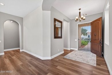 Welcome to this exceptional POOL & SPA Home on a PRIME Lot in on Corte Bella Golf Club in Arizona - for sale on GolfHomes.com, golf home, golf lot