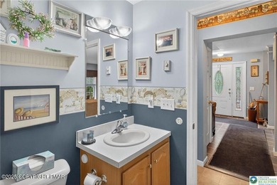 **PRICE REDUCED** Nestled on a quiet cul-de-sac in the highly on Pocono Farms Country Club in Pennsylvania - for sale on GolfHomes.com, golf home, golf lot