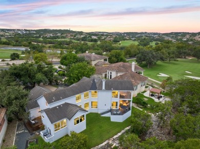 This custom home boasts an elegant and spacious design on The Hills of Lakeway Golf Course in Texas - for sale on GolfHomes.com, golf home, golf lot