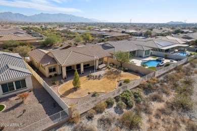 Live in luxury in Estrella in this gorgeous single level home by on Estrella Mountain Ranch Golf Course in Arizona - for sale on GolfHomes.com, golf home, golf lot