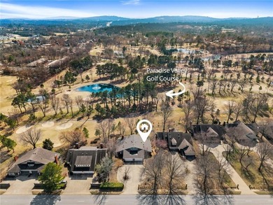 This beautifully updated townhouse overlooking Paradise Valley on Paradise Valley Athletic Club in Arkansas - for sale on GolfHomes.com, golf home, golf lot